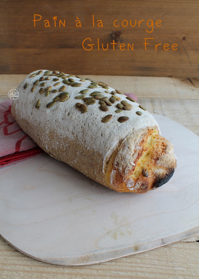 Pain à la courge sans gluten - La Cassata Celiaca