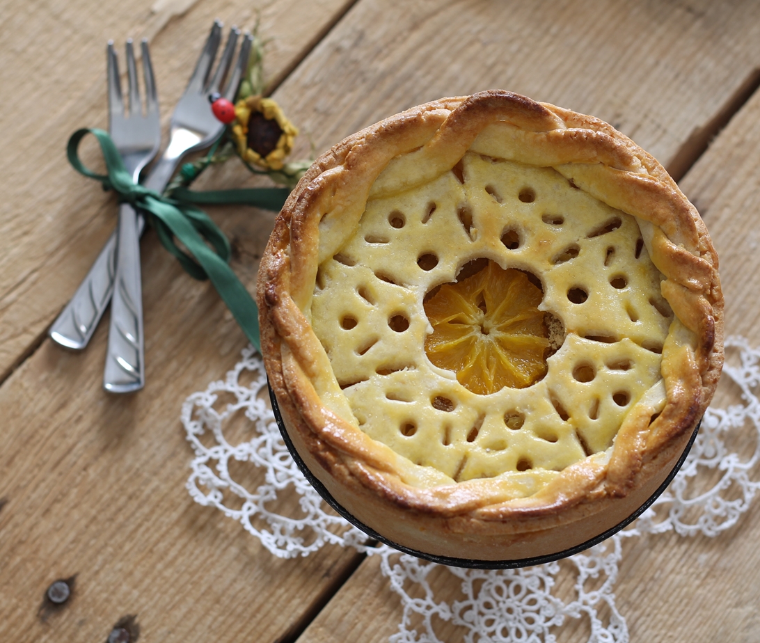 Crostata agli agrumi senza glutine e senza mix - La Cassata Celiaca