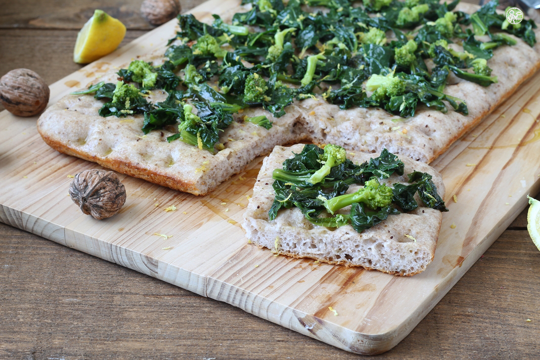 Focaccia senza glutine con yogurt e noci - La Cassata Celiaca Focaccia senza glutine con yogurt e noci - La Cassata Celiaca