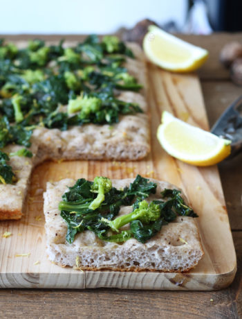 Focaccia sans gluten avec noix et yaourt - La Cassata Celiaca