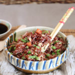 Riso rosso alla cantonese senza glutine - La Cassata Celiaca