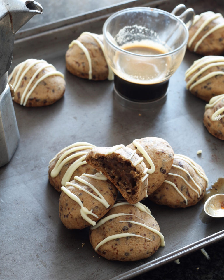 Biscotti senza glutine con crema al caffè - La Cassata Celiaca