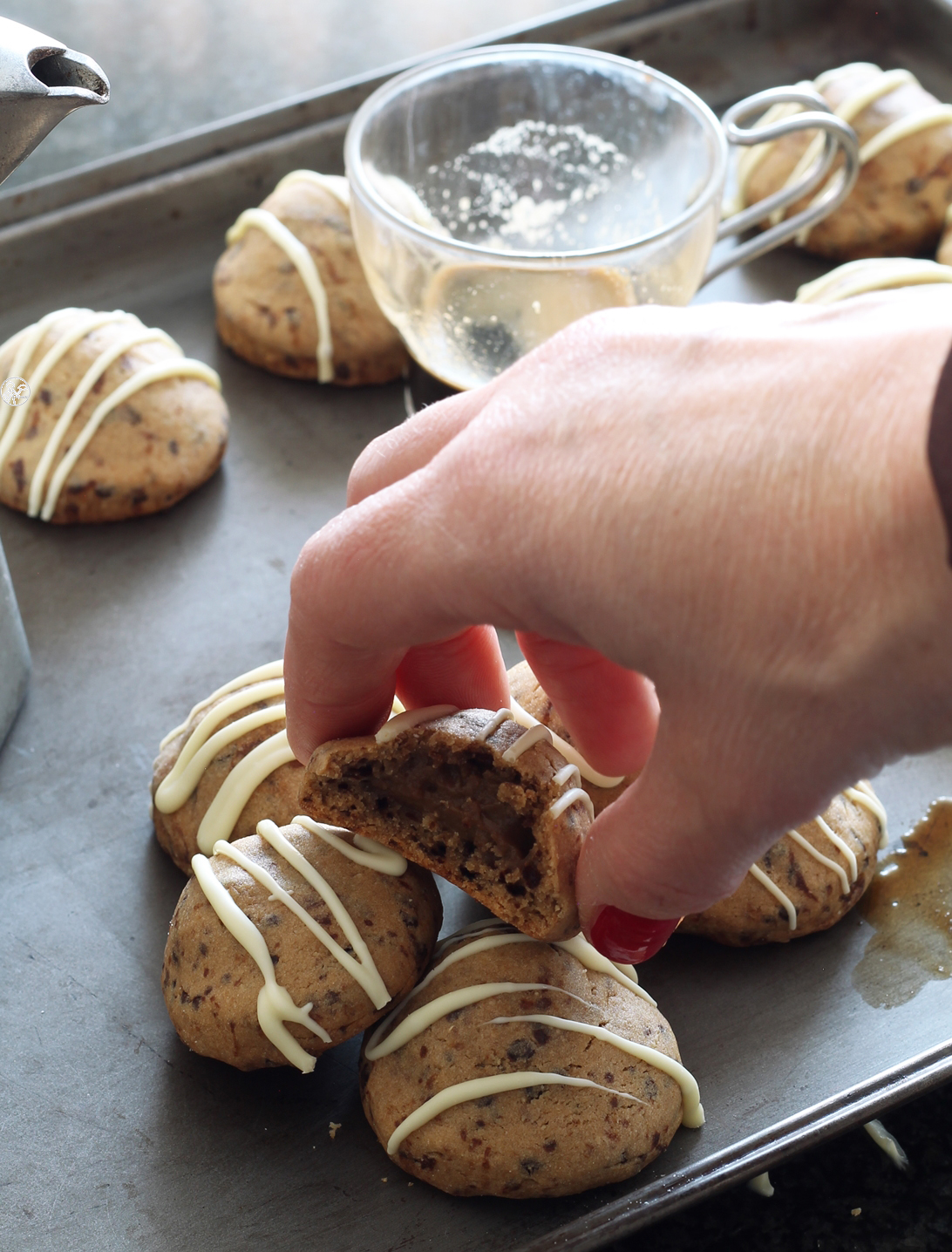 Biscotti senza glutine con crema al caffè - La Cassata Celiaca