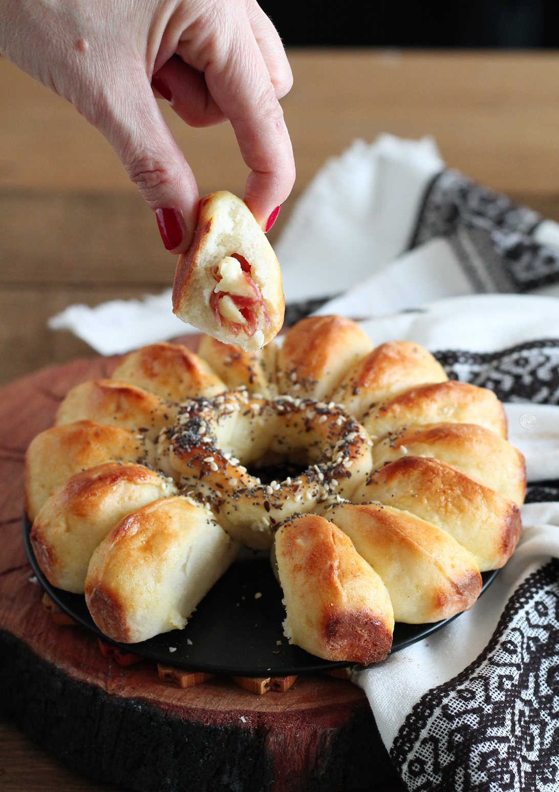 Margherita di pan brioche senza glutine - La Cassata Celiaca