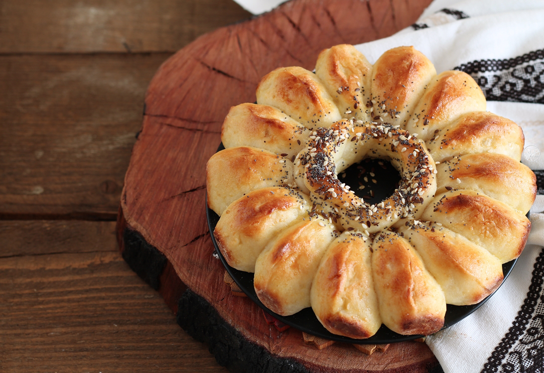 Margherita di pan brioche senza glutine - La Cassata Celiaca