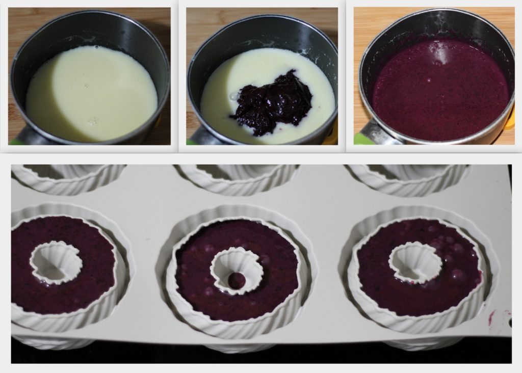 Panna cotta ai mirtilli senza glutine - La Cassata Celiaca Panna cotta ai mirtilli senza glutine - La Cassata Celiaca