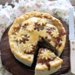 Torta salata senza glutine con scarola e funghi porcini - La Cassata Celiaca