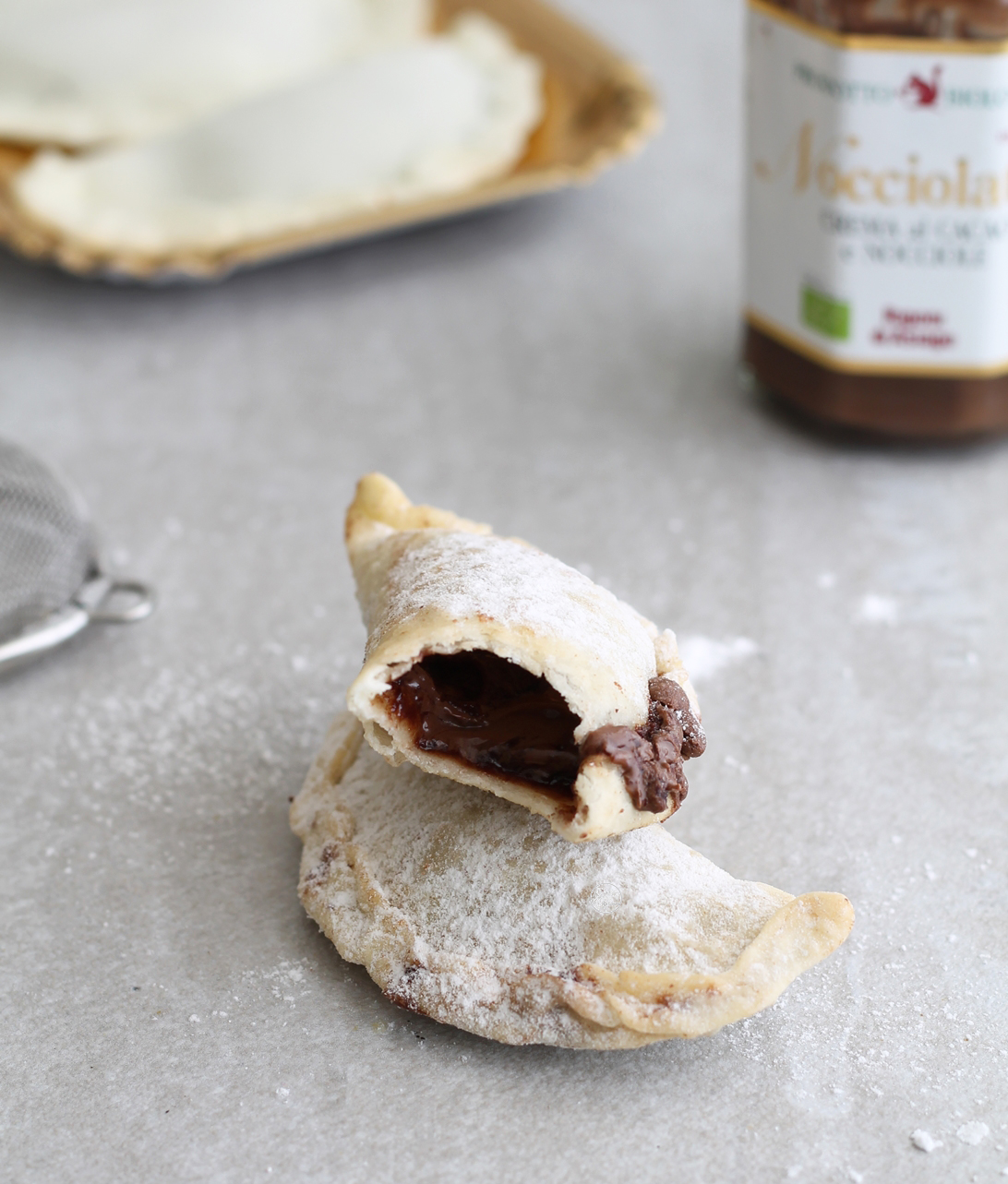 Cassatelle sans gluten à la crème de noisette - La Cassata Celiaca