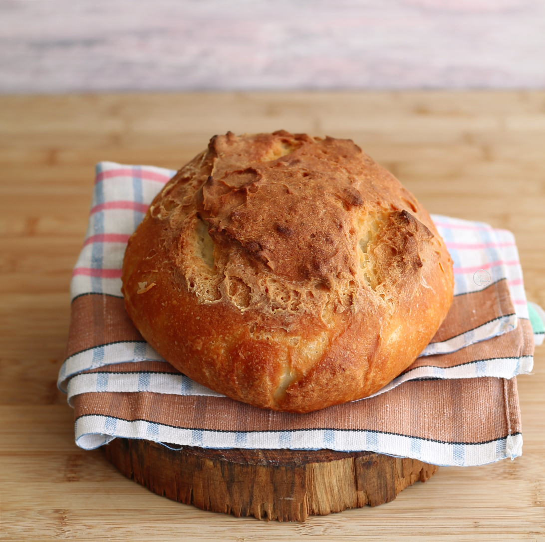 Miche de pain sans gluten et sans mix du commerce - La Cassata Celiaca Miche de pain sans gluten et sans mix du commerce - La Cassata Celiaca