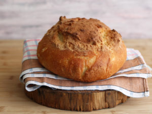 Miche de pain sans gluten et sans mix du commerce - La Cassata Celiaca