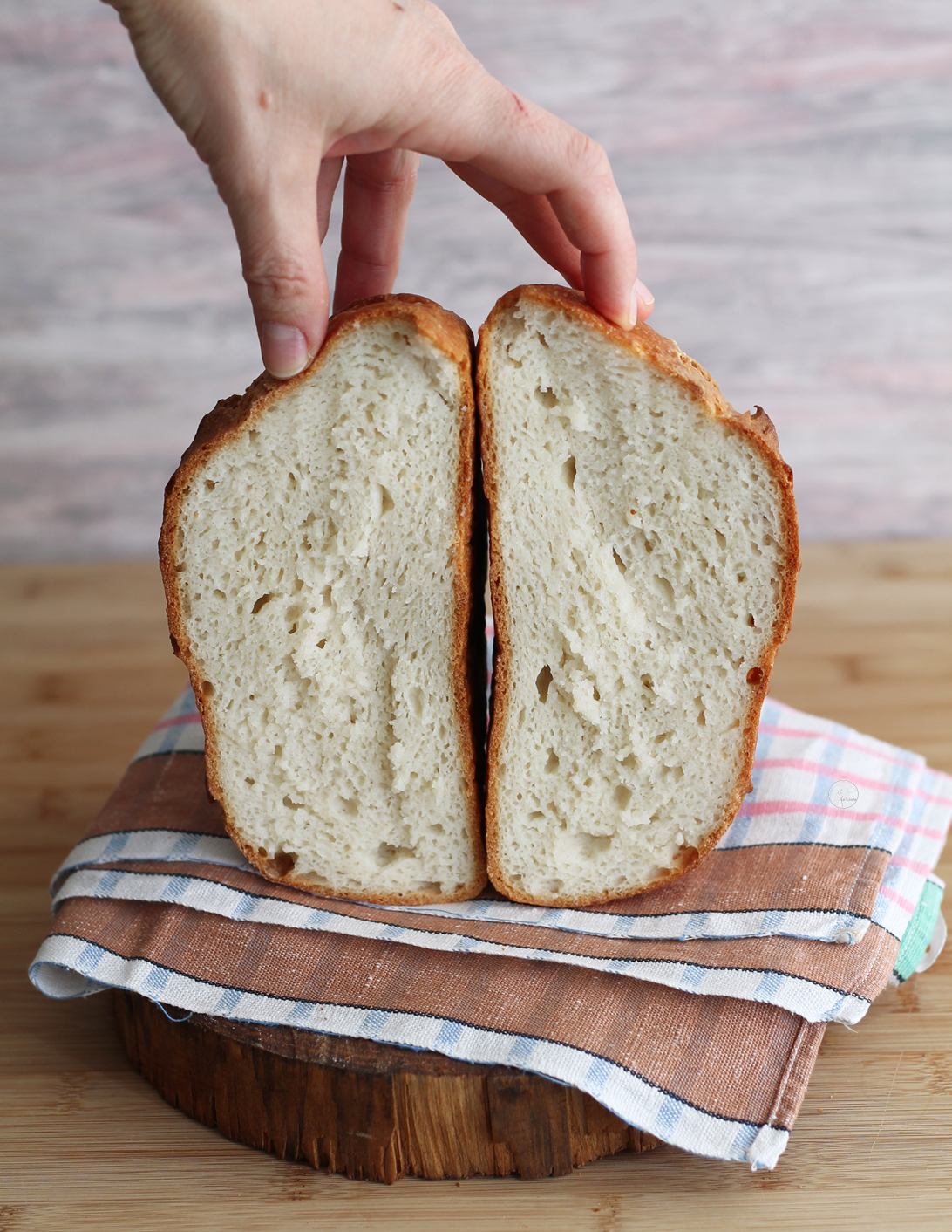 Miche de pain sans gluten et sans mix du commerce - La Cassata Celiaca Miche de pain sans gluten et sans mix du commerce - La Cassata Celiaca