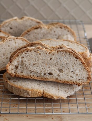 Pain sans gluten au sarrasin et au levain - La Cassata Celiaca