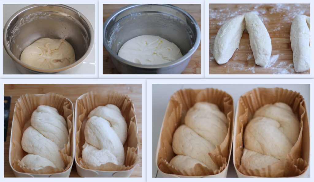 Tresse de pain au lait sans gluten - La Cassata Celiaca