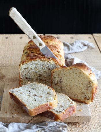 Brioche russe sans gluten avec noix et basilic - La Cassata Celiaca