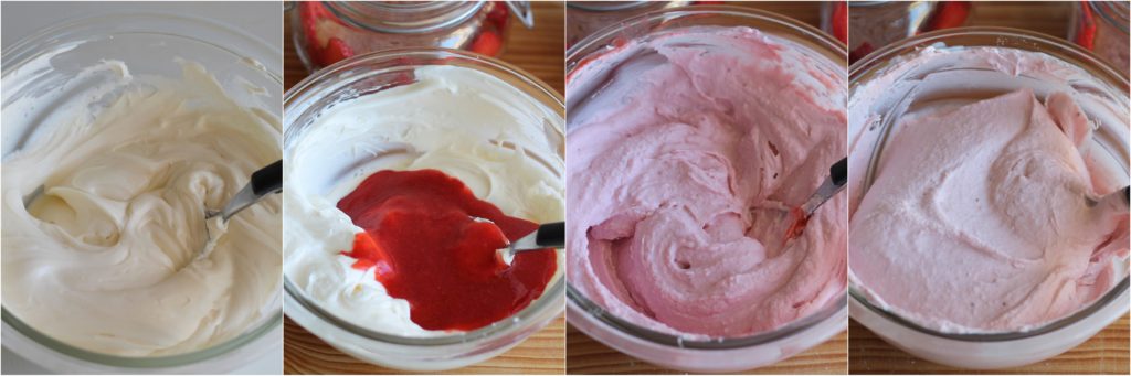 Crema al mascarpone e fragole- La Cassata Celiaca