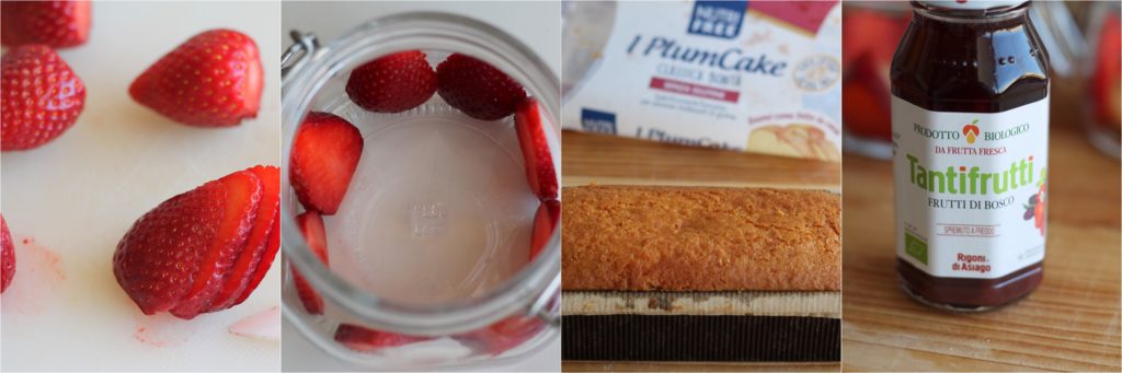 Fragolata senza glutine in vasetto - La Cassata Celiaca