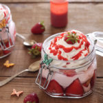 Fraisier sans gluten en bocal - La Cassata Celiaca