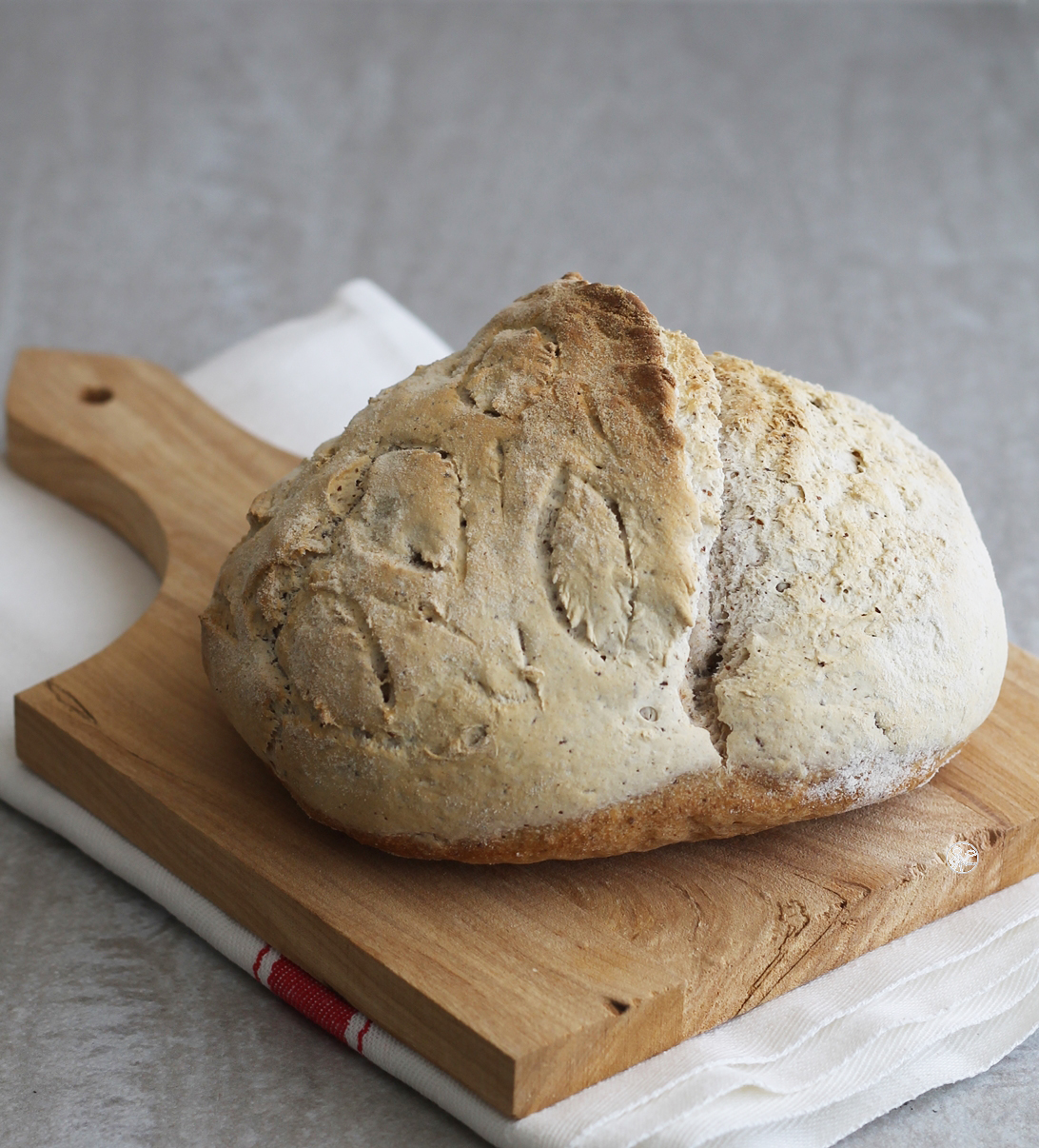 Pain sans gluten aux graines de lin - La Cassata Celiaca