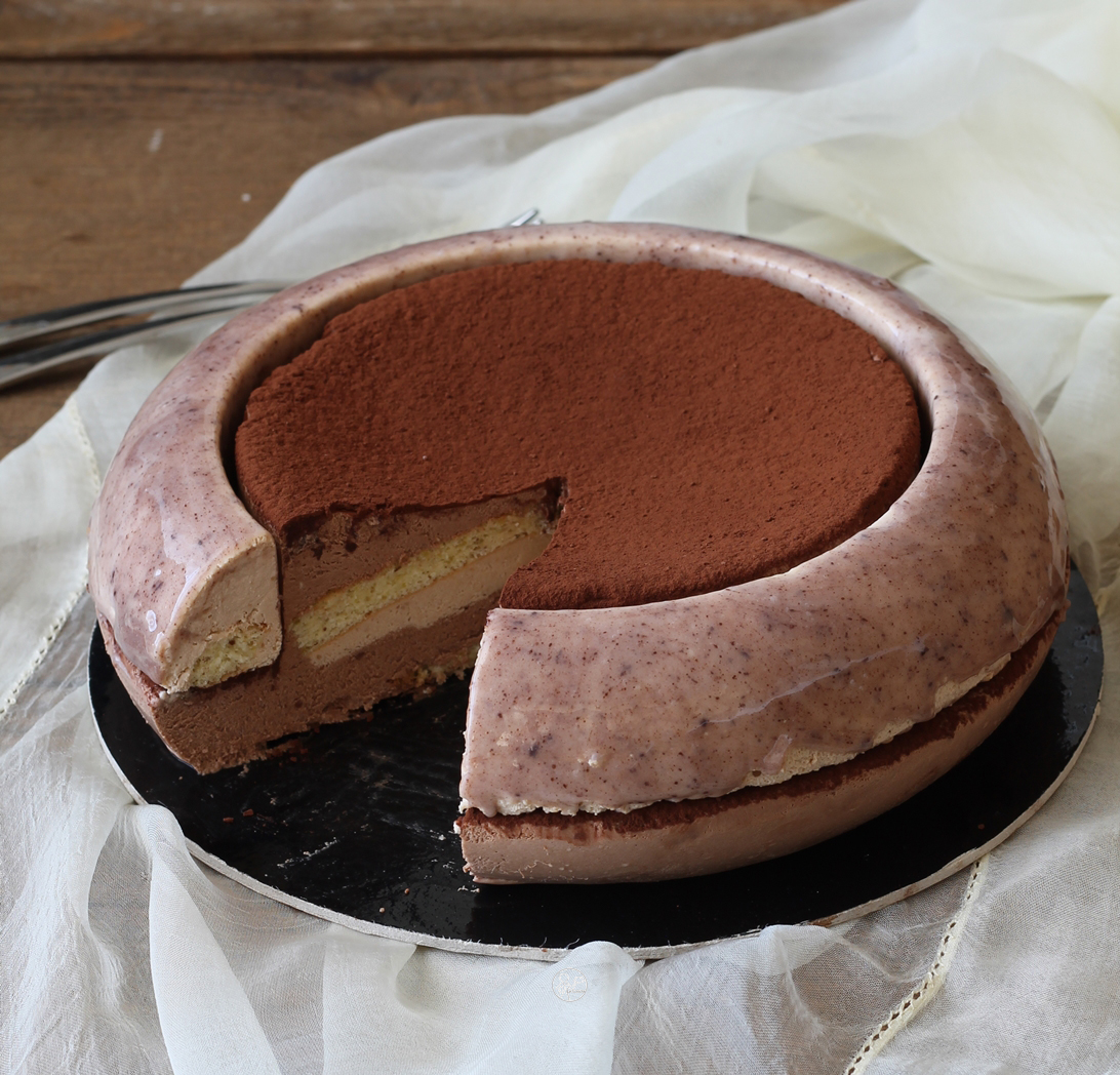 Entremets choco-noisettes sans gluten - La Cassata Celiaca 