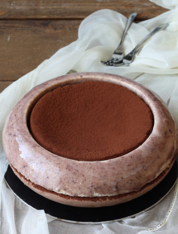 Torta senza glutine ciocco-nocciola - La Cassata Celiaca