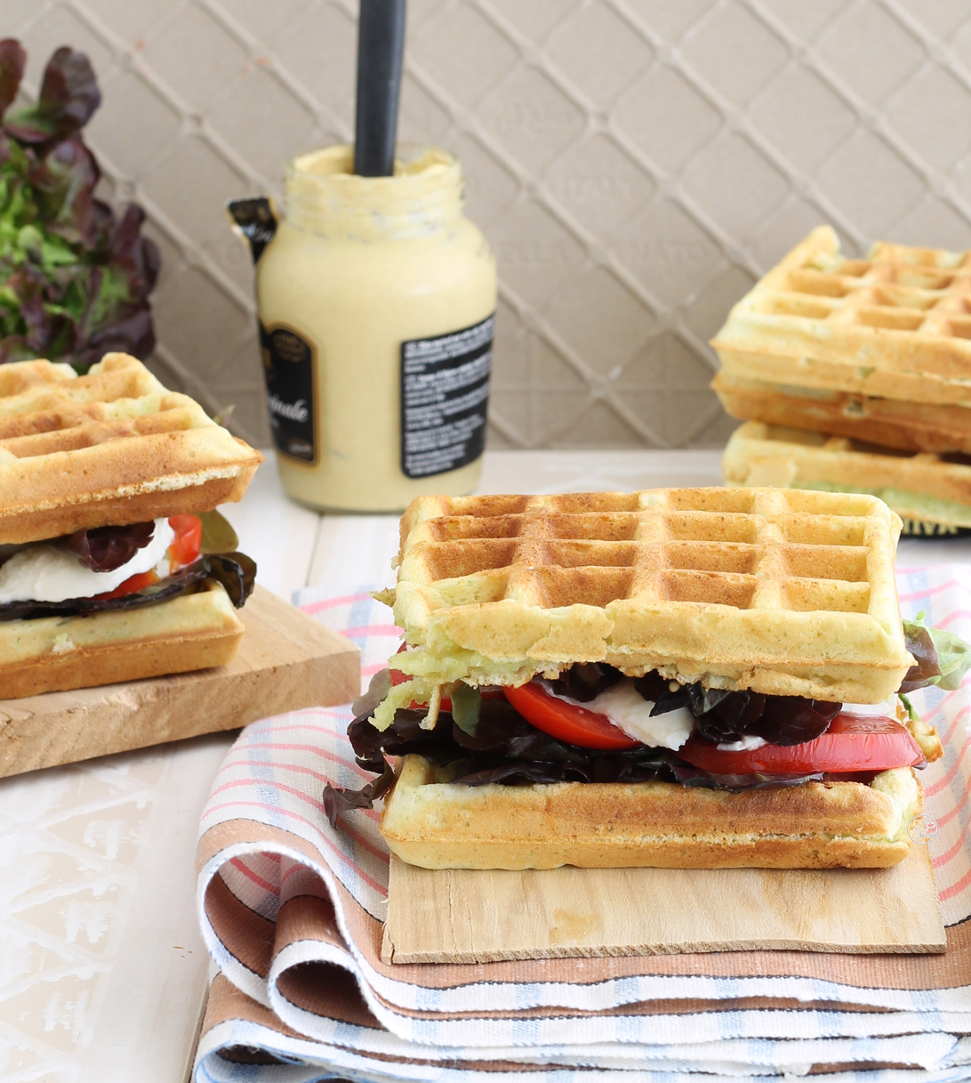 Gaufre senza glutine con farina di piselli - La Cassata Celiaca