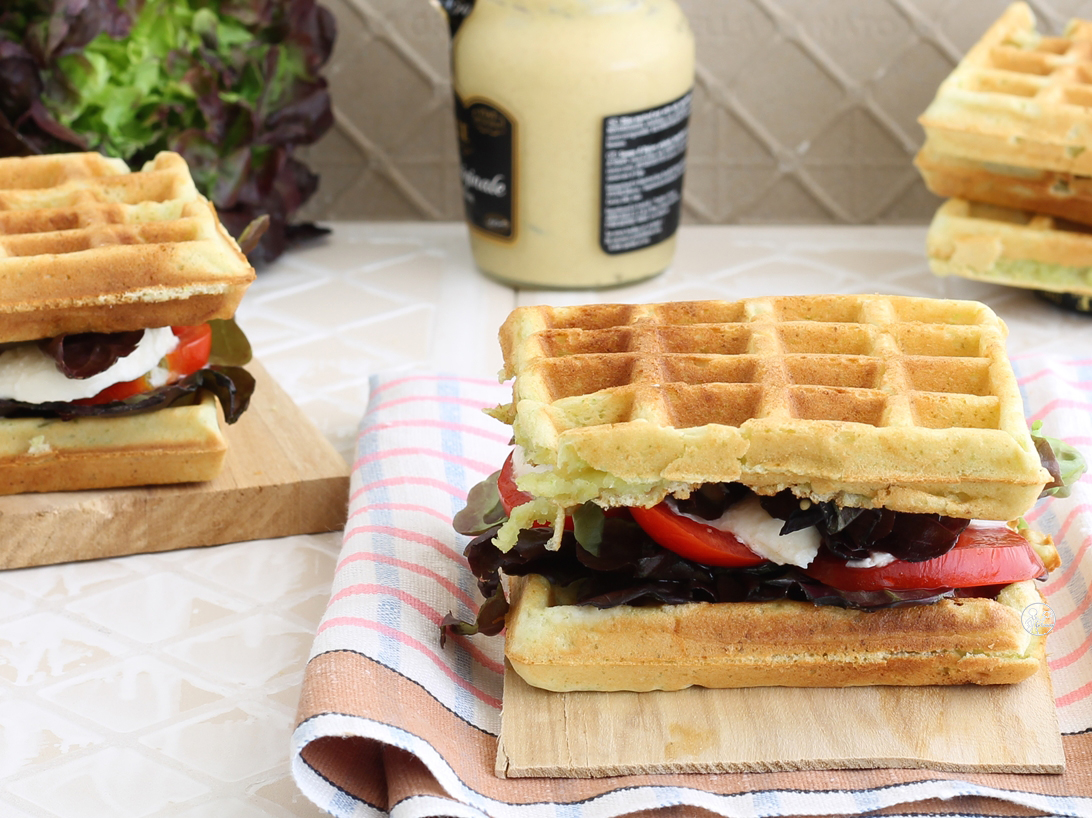 Waffel senza glutine con farina di piselli - La Cassata Celiaca
