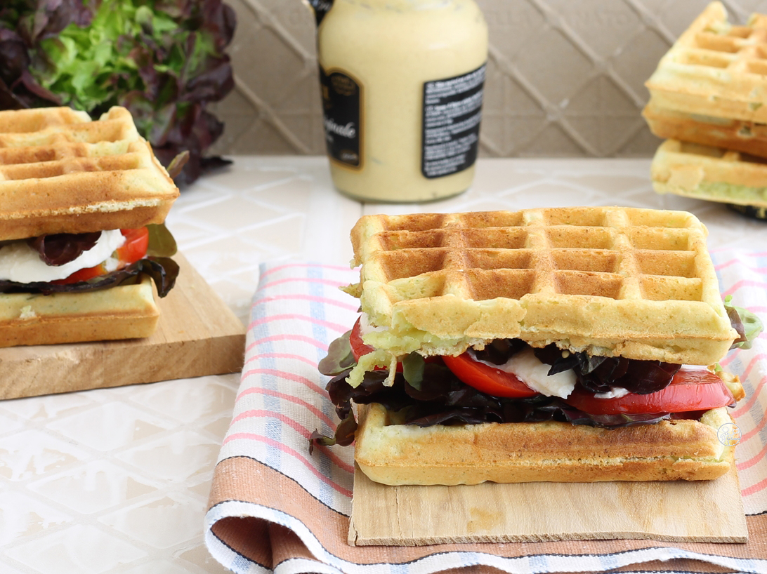 Waffel salé sans gluten - La Cassata Celiaca 