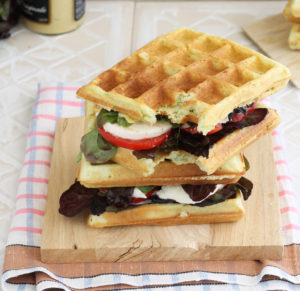 Waffel sans gluten avec farine de petits pois - La Cassata Celiaca 