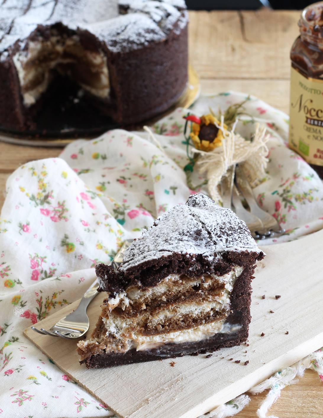 Crostata tiramisù al cacao senza glutine- La Cassata Celiaca