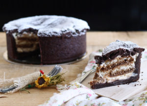 Crostata tiramisù al cacao senza glutine- La Cassata Celiaca
