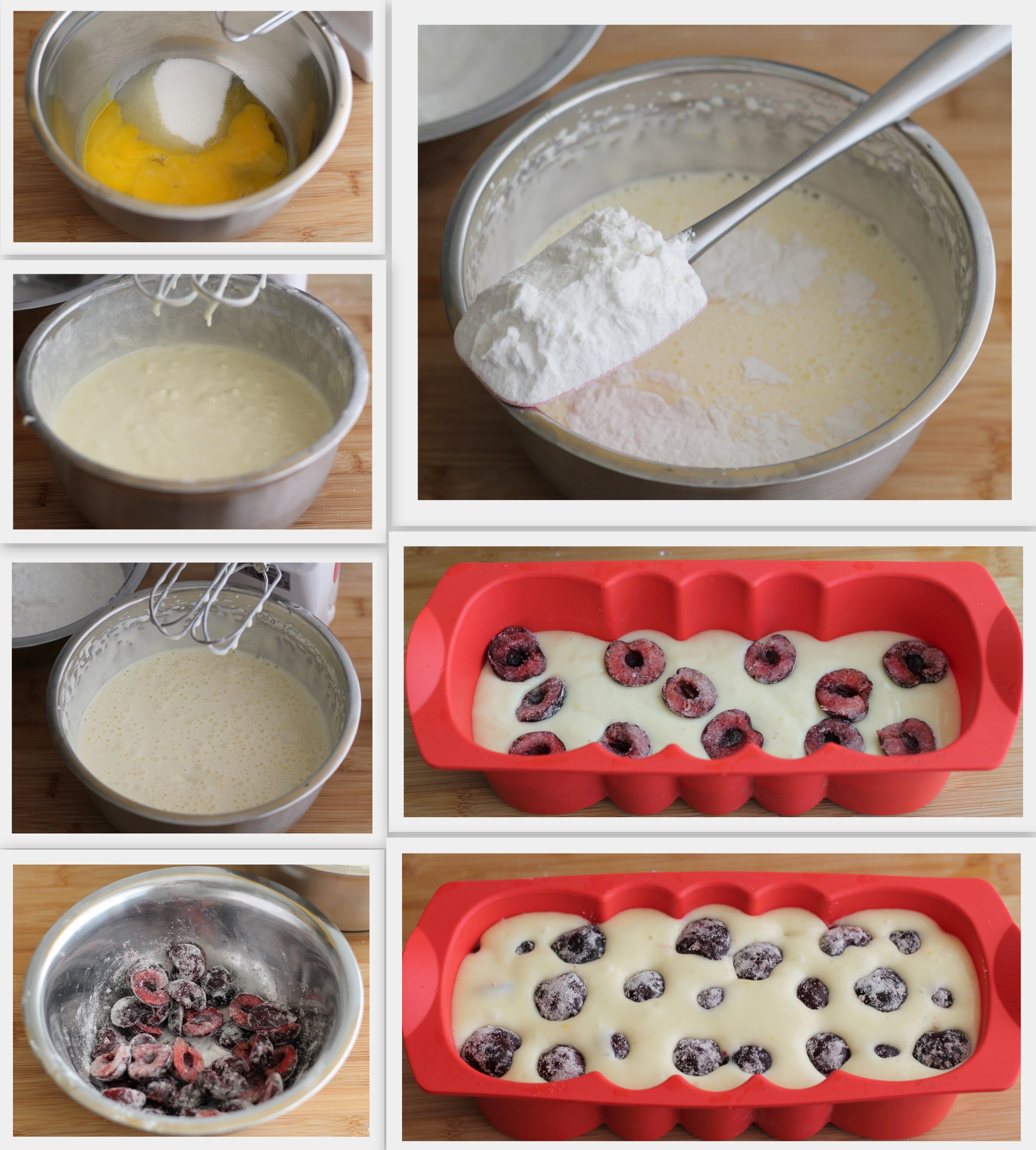 Plumcake senza glutine con yogurt e ciliegie - La Cassata Celiaca