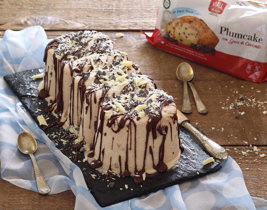 Bûche glacée au café sans gluten - La Cassata Celiaca Bûche glacée au café sans gluten - La Cassata Celiaca