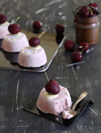 Parfait aux cerises sans gluten - La Cassata Celiaca