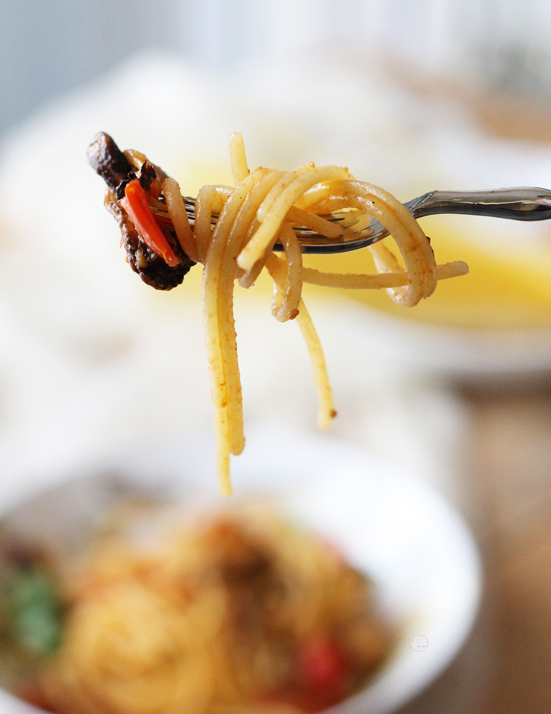 Spaghettis sans gluten avec moules et tomates - La Cassata Celiaca