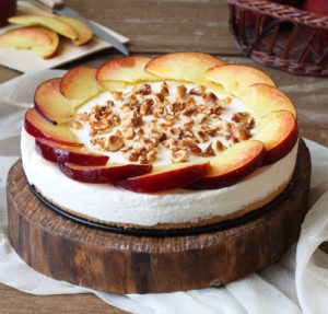 Cheesecake senza glutine alla pesca - La Cassata Celiaca
