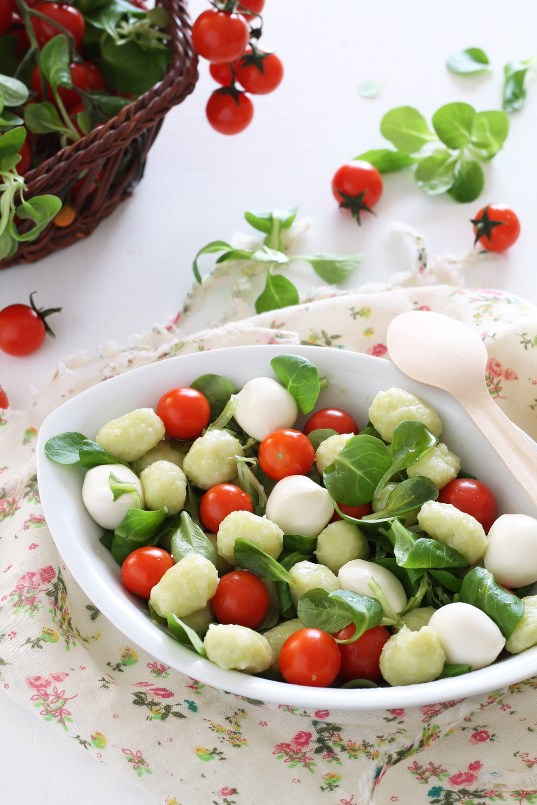 Salade de gnocchis verts sans gluten - La Cassata Celiaca