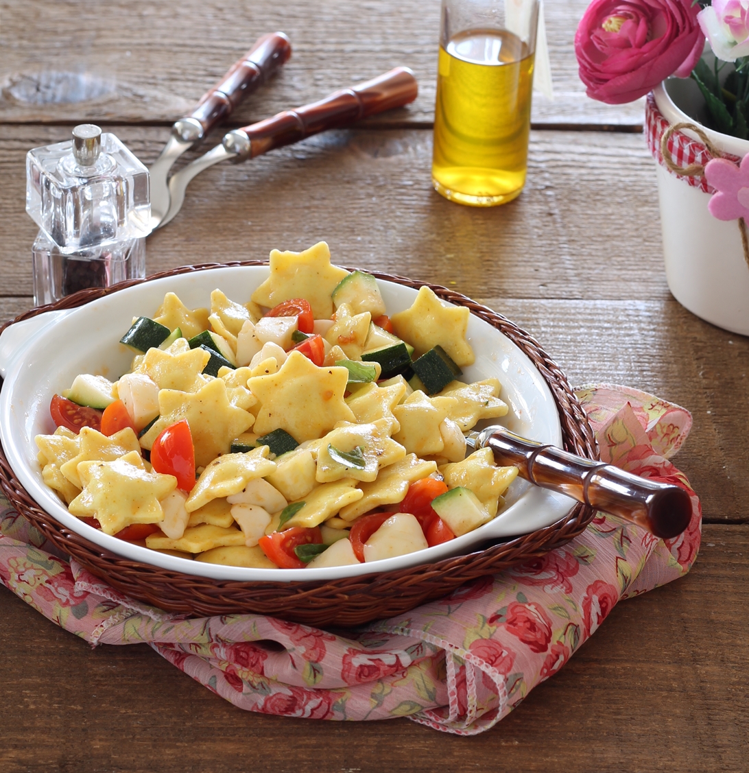 Insalata di ravioli senza glutine - La Cassata Celiaca