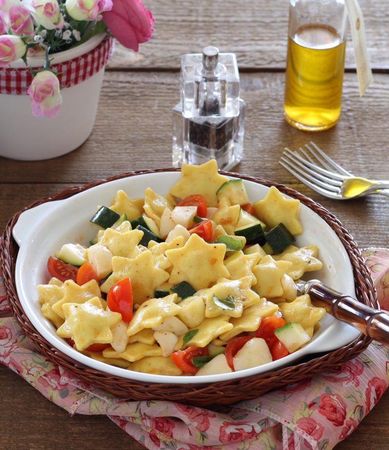 Insalata di ravioli senza glutine - La Cassata Celiaca