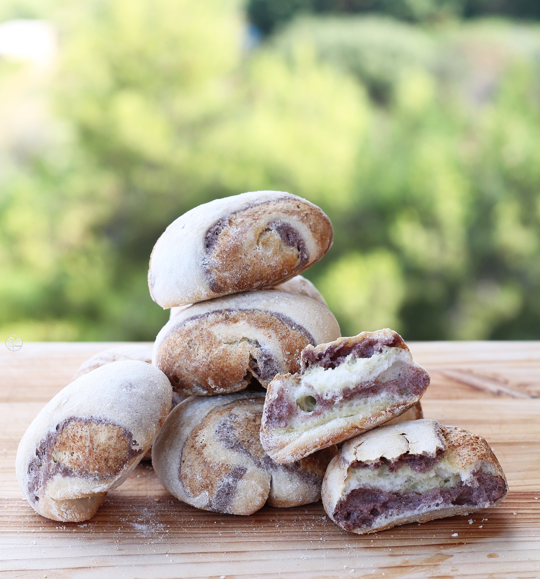 Petits pains tricolores sans gluten - La Cassata Celiaca 