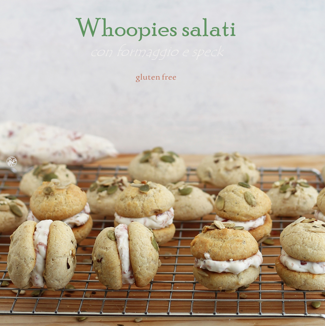 Whoopies salati senza glutine - La Cassata Celiaca Whoopies salati senza glutine - La Cassata Celiaca