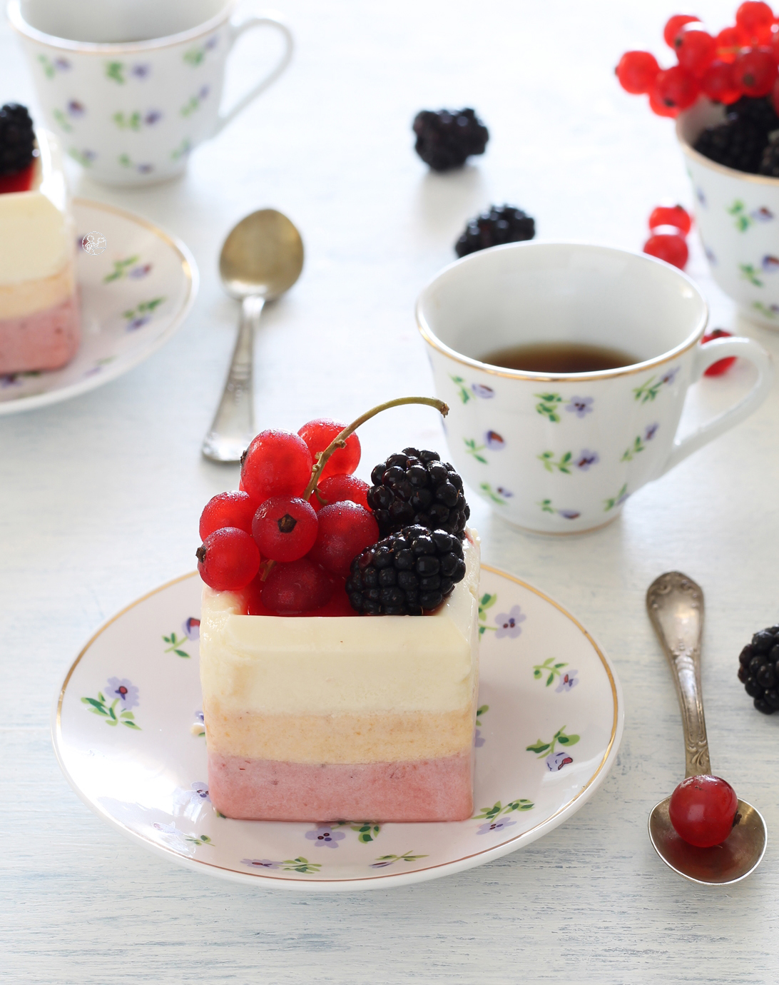 Bavarois aux fruits sans gluten - La Cassata Celiaca