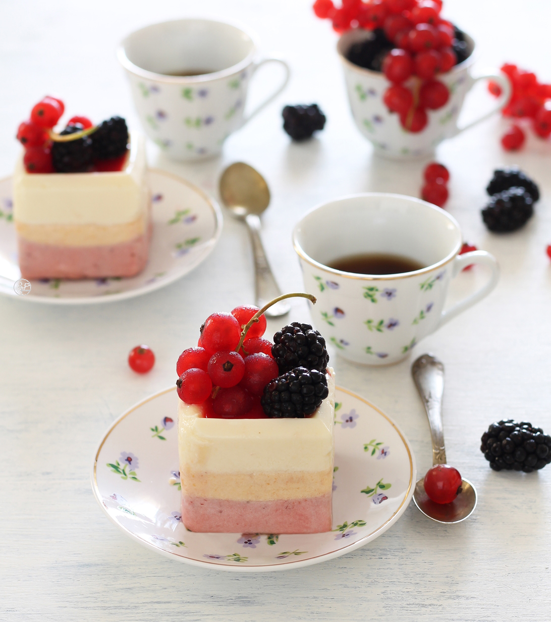 Bavarois aux fruits sans gluten - La Cassata Celiaca