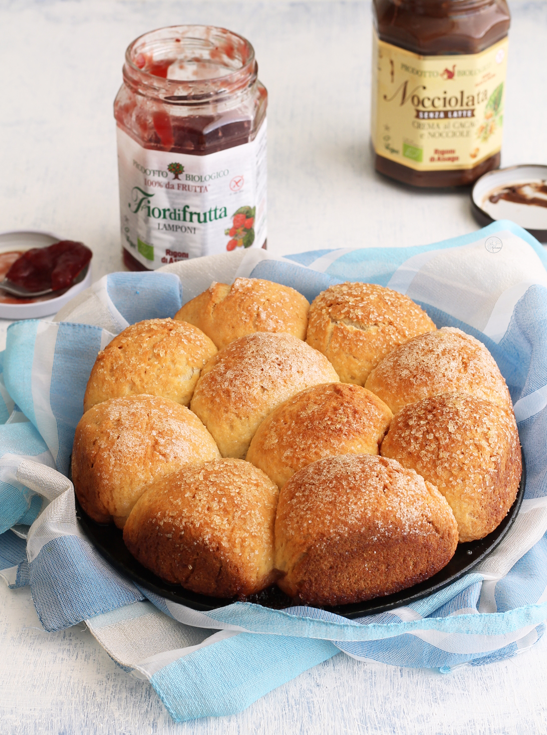 Brioche Danubio bi-goût sans gluten - La Cassata Celiaca Brioche Danubio bi-goût sans gluten - La Cassata Celiaca