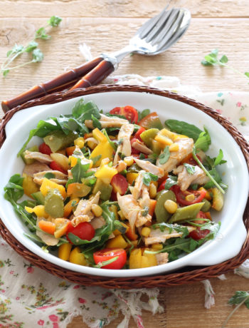 Salade de poulet sans gluten - La Cassata Celiaca
