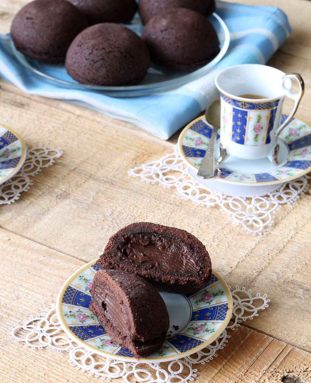 Pasticciotti al cioccolato senza glutine - La Cassata Celiaca