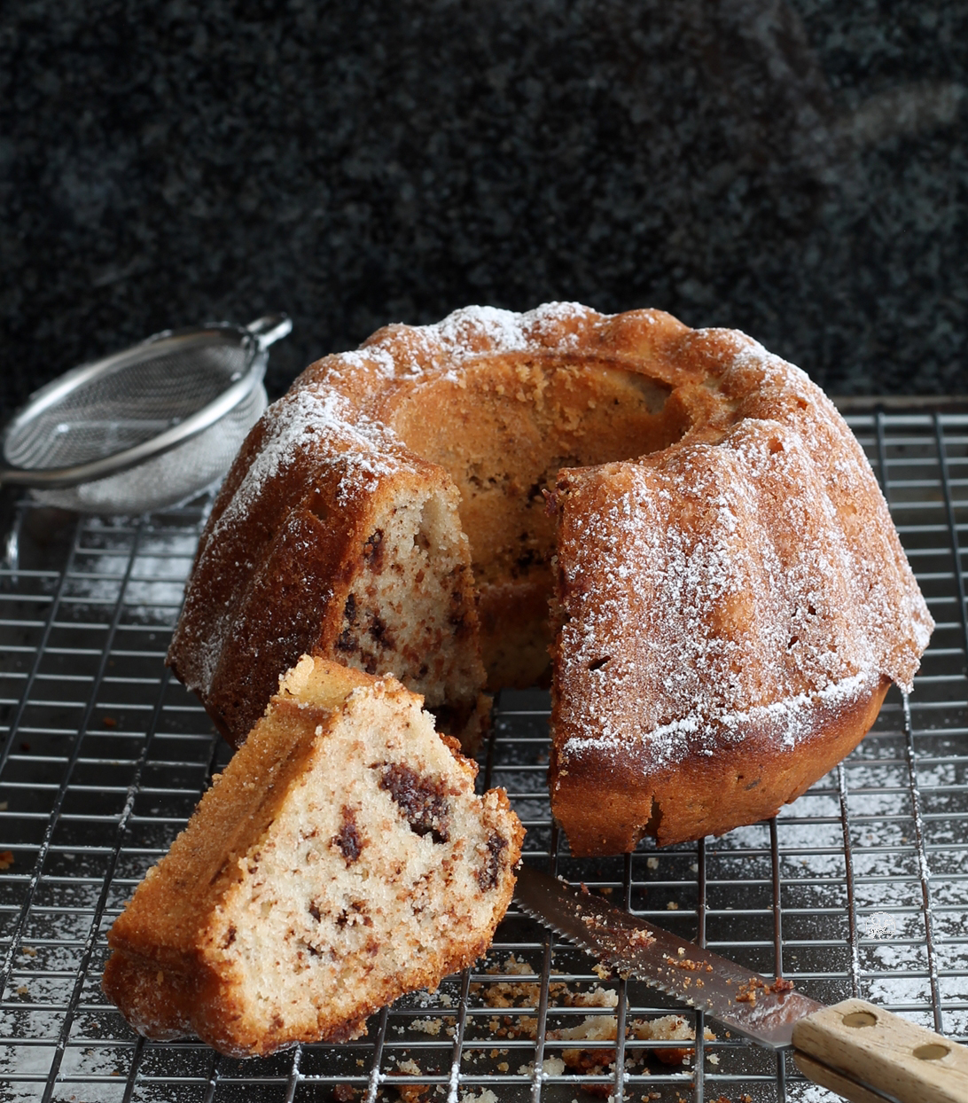 Savarin à la ricotta et chocolat sans gluten - La Cassata Celiaca Savarin à la ricotta et chocolat sans gluten - La Cassata Celiaca