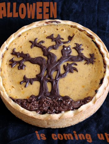 Crostata alla zucca senza glutine per Halloween - La Cassata Celiaca