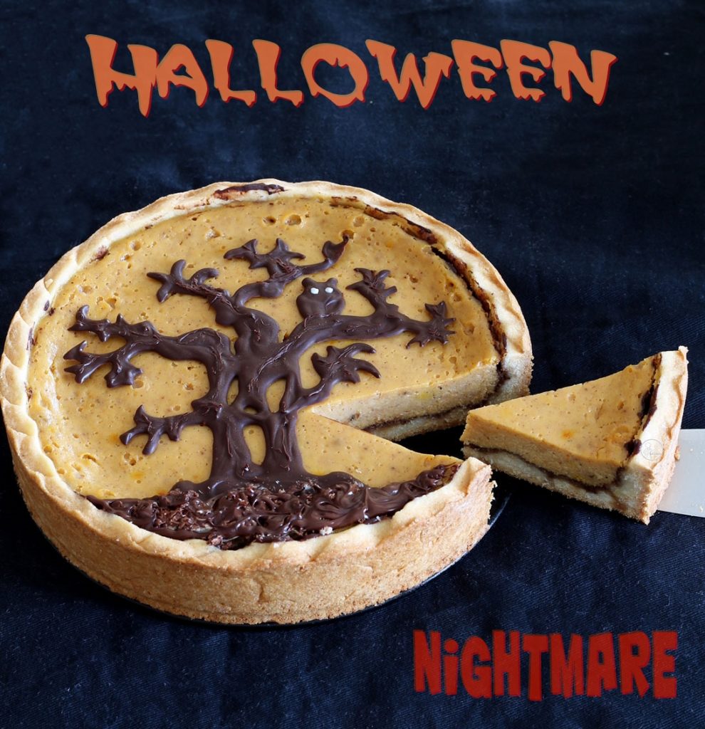 Crostata alla zucca senza glutine per Halloween - La Cassata Celiaca