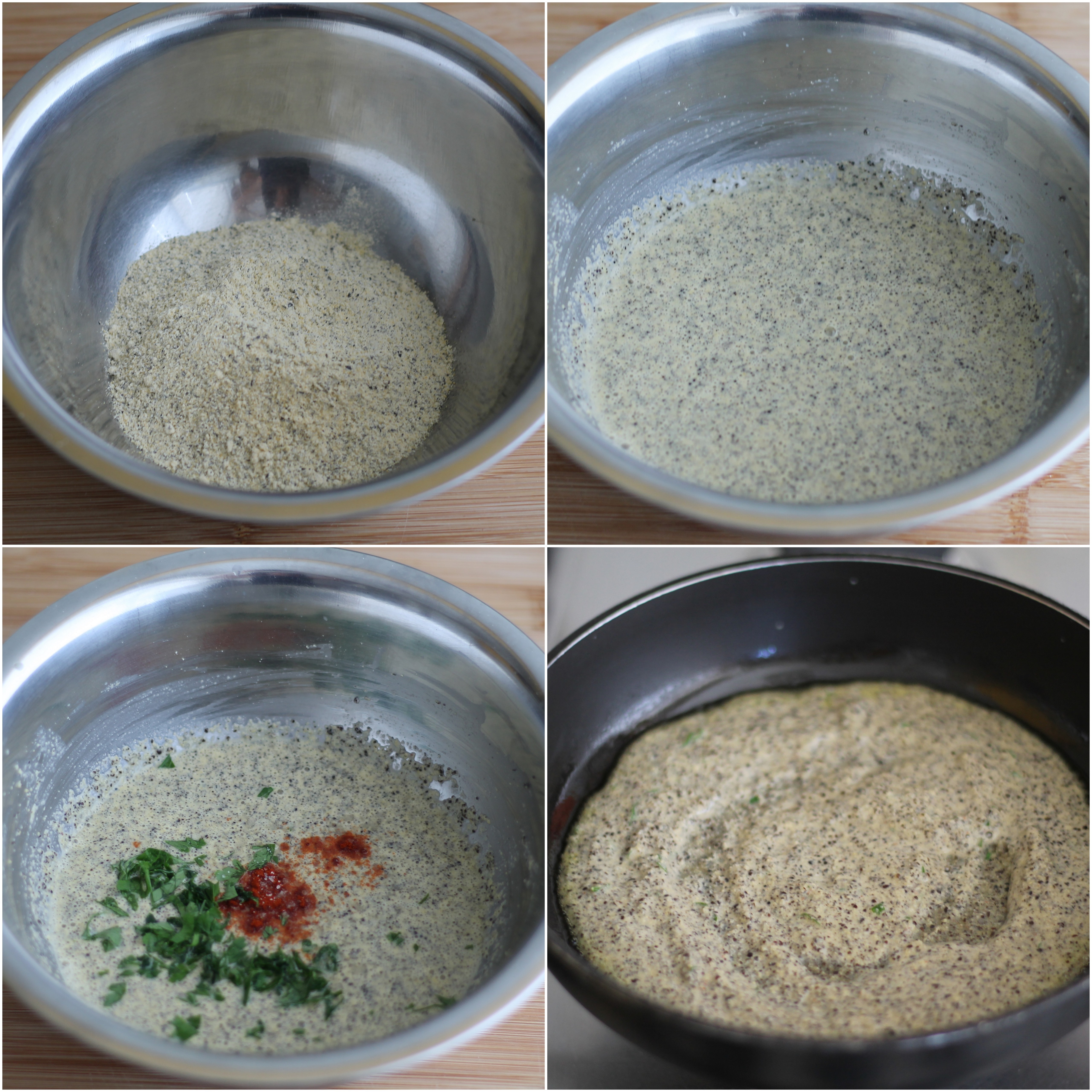 Frittata di ceci neri senza glutine - La Cassata Celiaca