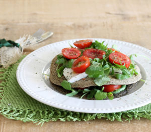 Frittata di ceci neri senza glutine - La Cassata Celiaca